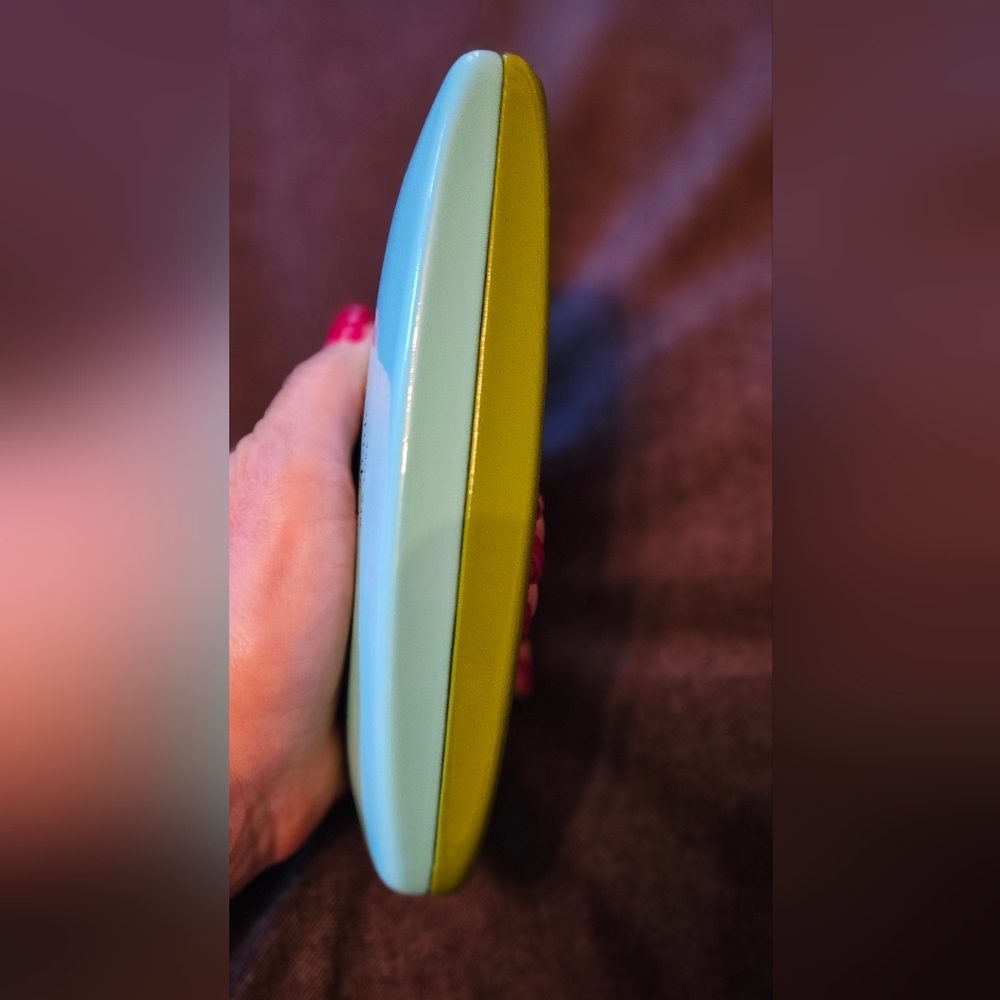 kate spade yellow and light mint eyeglass case - Picture 5 of 8